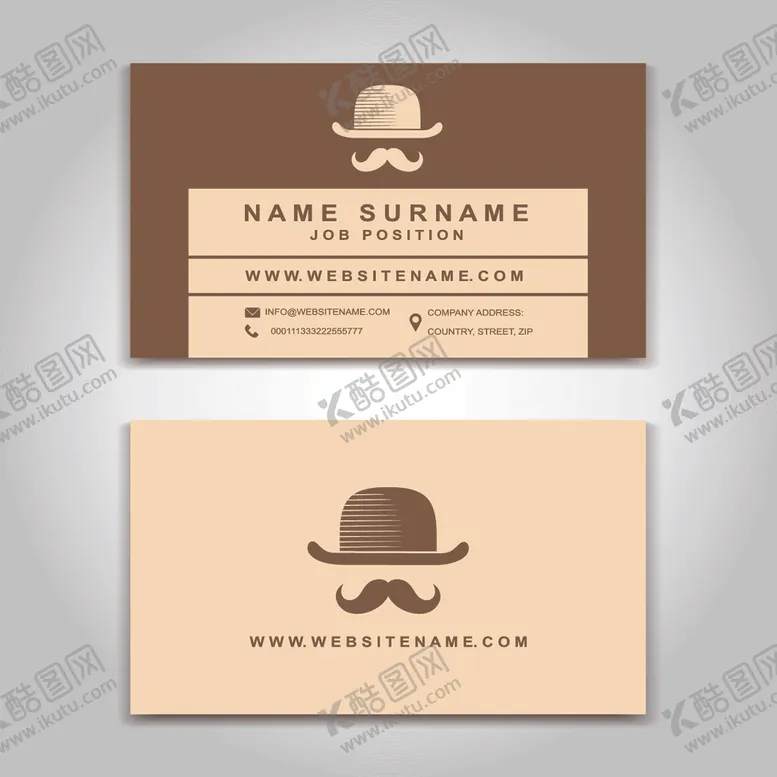 编号：94995310110600342460【酷图网】源文件下载-名片设计