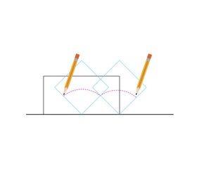 多边形数学教学模型四边形弧形