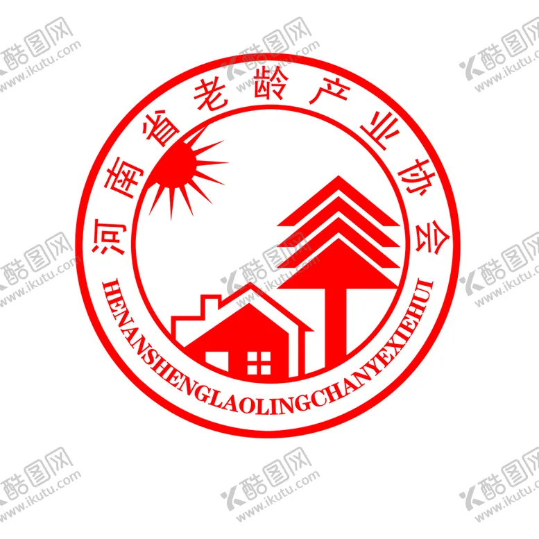编号：93581609202101293280【酷图网】源文件下载-河南省老龄产业协会标志