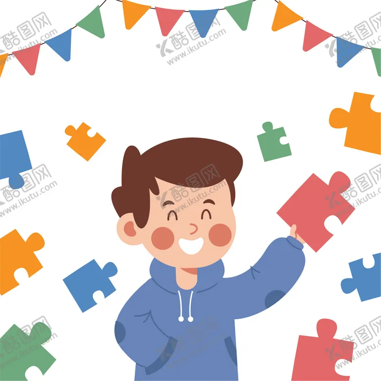 编号：34297109150005546821【酷图网】源文件下载-拼图相关团队协作
