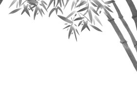 水墨竹子富贵图片高清元素