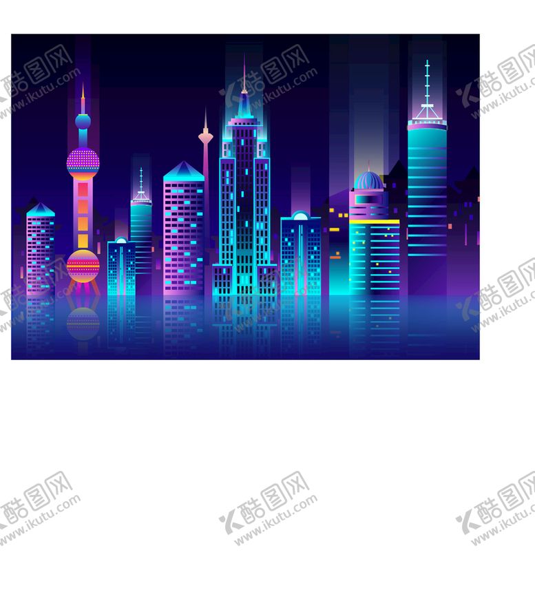 编号：40527910020532139458【酷图网】源文件下载-城市插画 