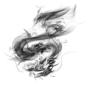 中国风金色龙