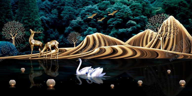 编号：50113109271430314201【酷图网】源文件下载-新亚洲风格地产围挡户外