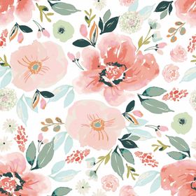 手绘花玫瑰花大牌花乱花