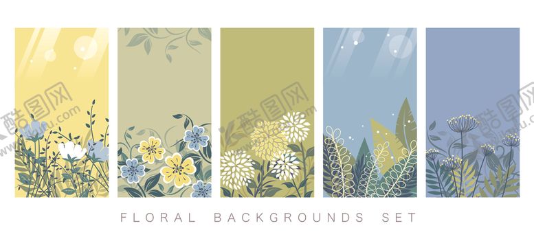 编号：45780904050200304668【酷图网】源文件下载-清新花卉海报