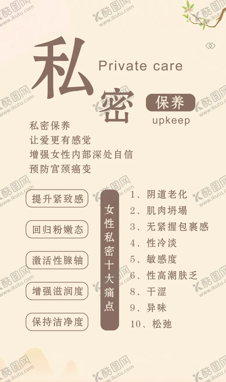 编号：18274309291310008560【酷图网】源文件下载-私密保养