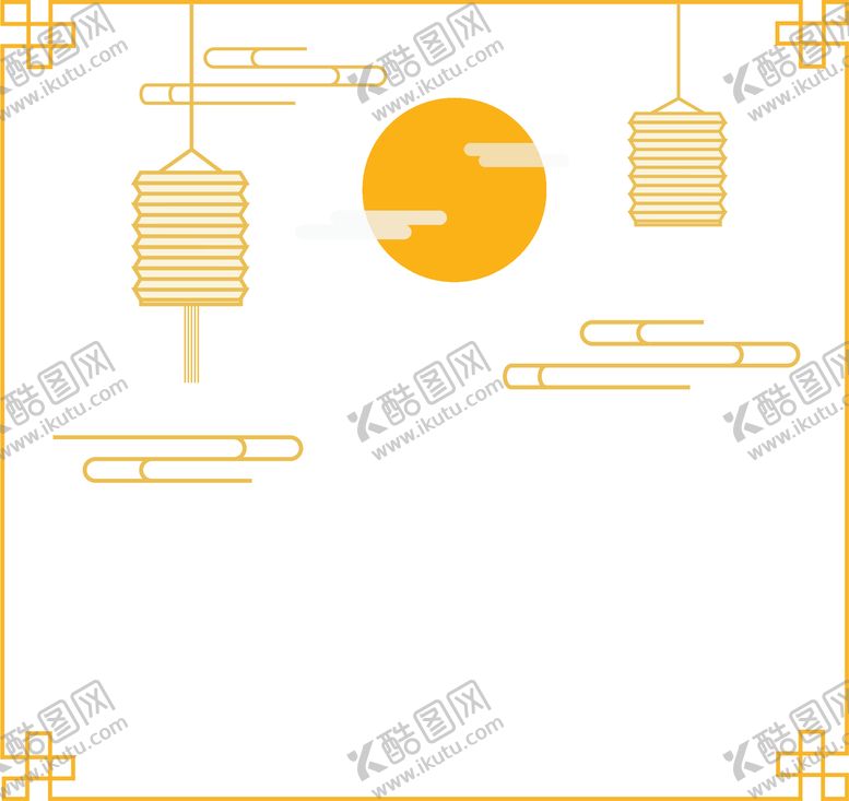 编号：05139209191749596429【酷图网】源文件下载-中国风边框 
