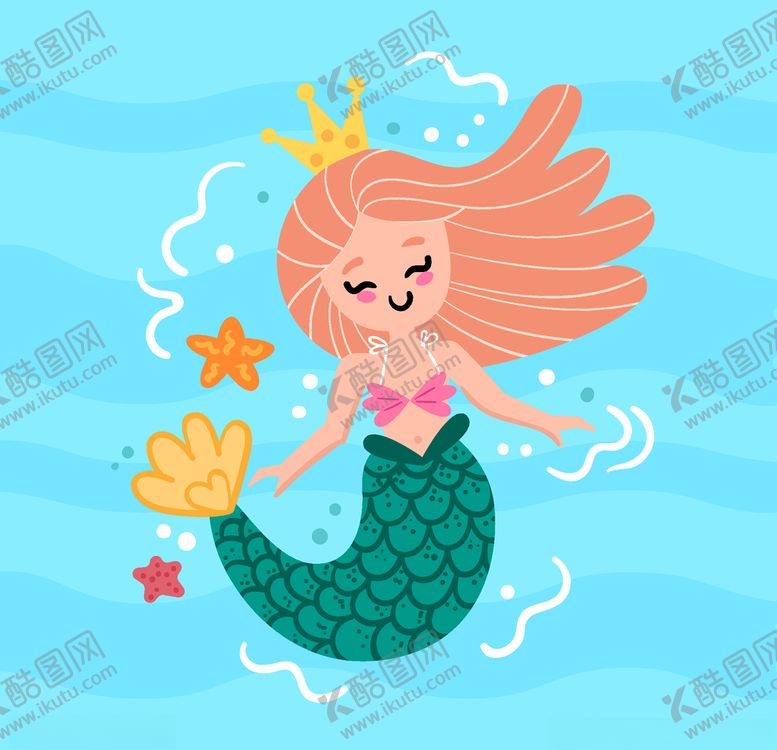 编号：97622310121359044697【酷图网】源文件下载-美人鱼