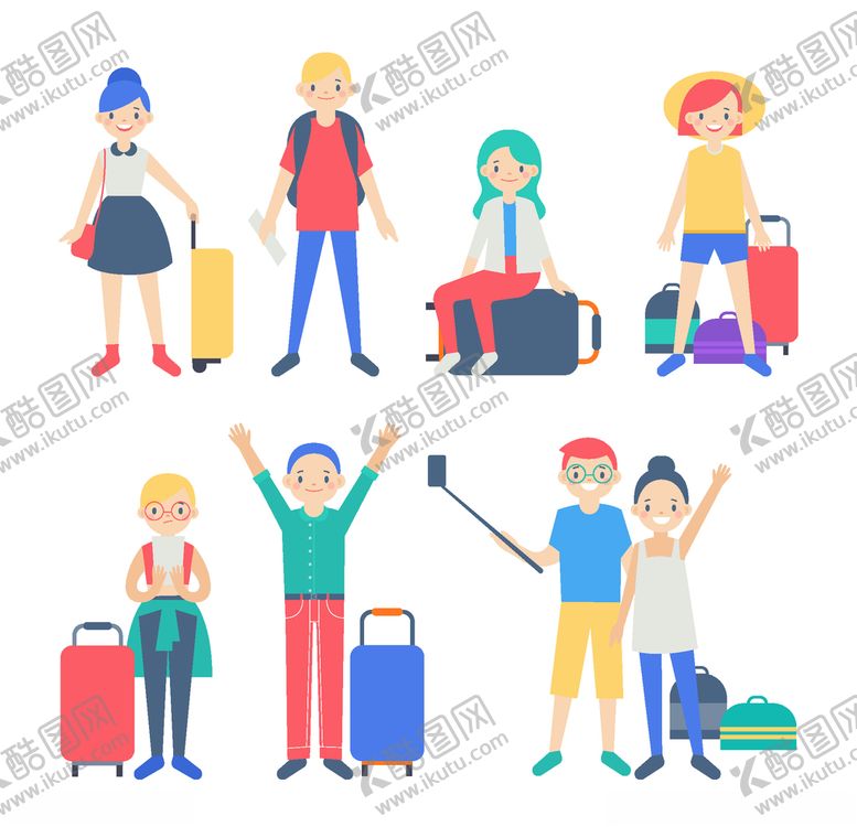 编号：70600310100752498929【酷图网】源文件下载-旅客游客