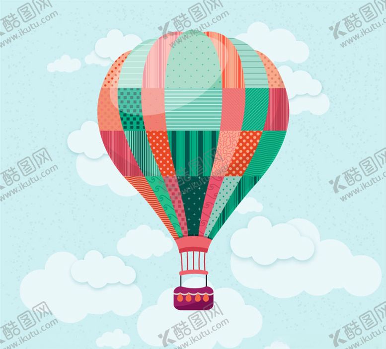 编号：16211209200005082339【酷图网】源文件下载-手绘热气球