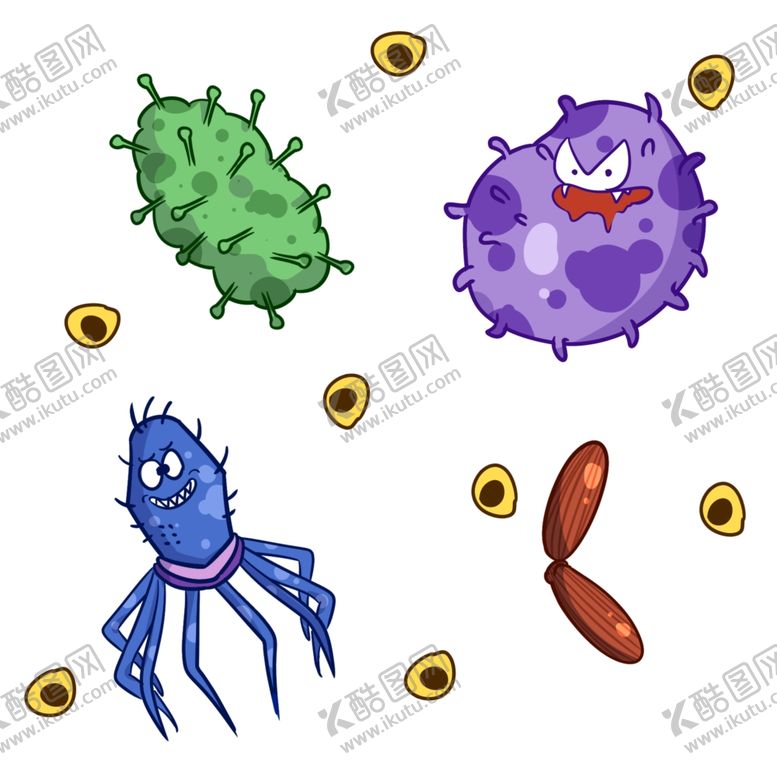 编号：13885210090223574882【酷图网】源文件下载-细菌