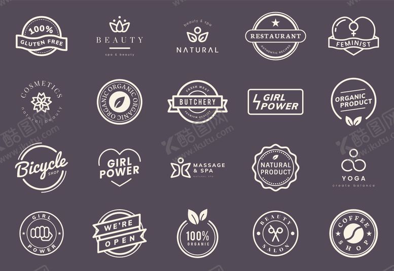 编号：52302210081001595573【酷图网】源文件下载-复古logo设计