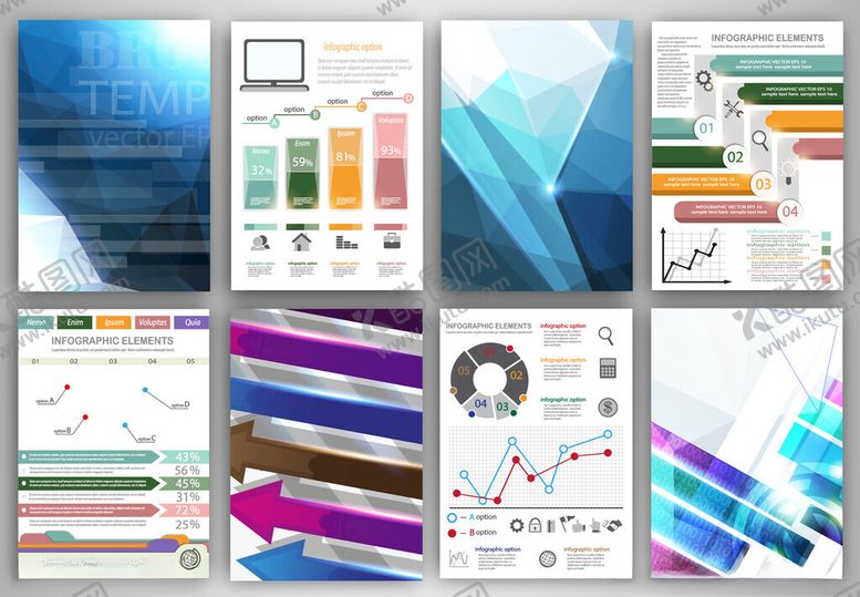 编号：35468904131329511303【酷图网】源文件下载-商务图表画册