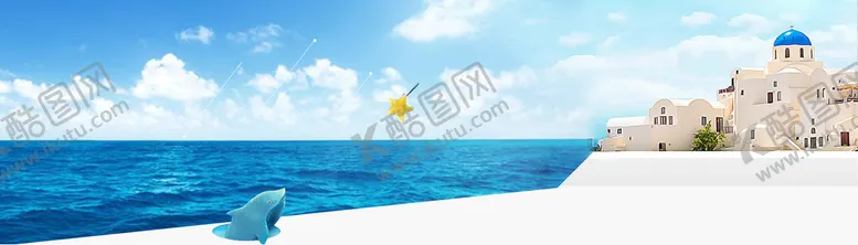 编号：50095110161238376553【酷图网】源文件下载- 小清新海洋插画图片