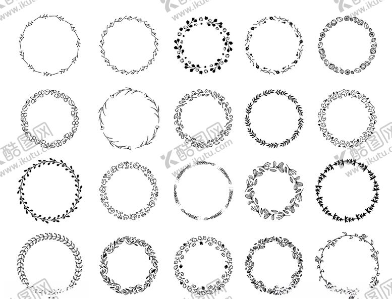 编号：43976409241452268881【酷图网】源文件下载-花圈