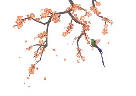 梅花免扣元素