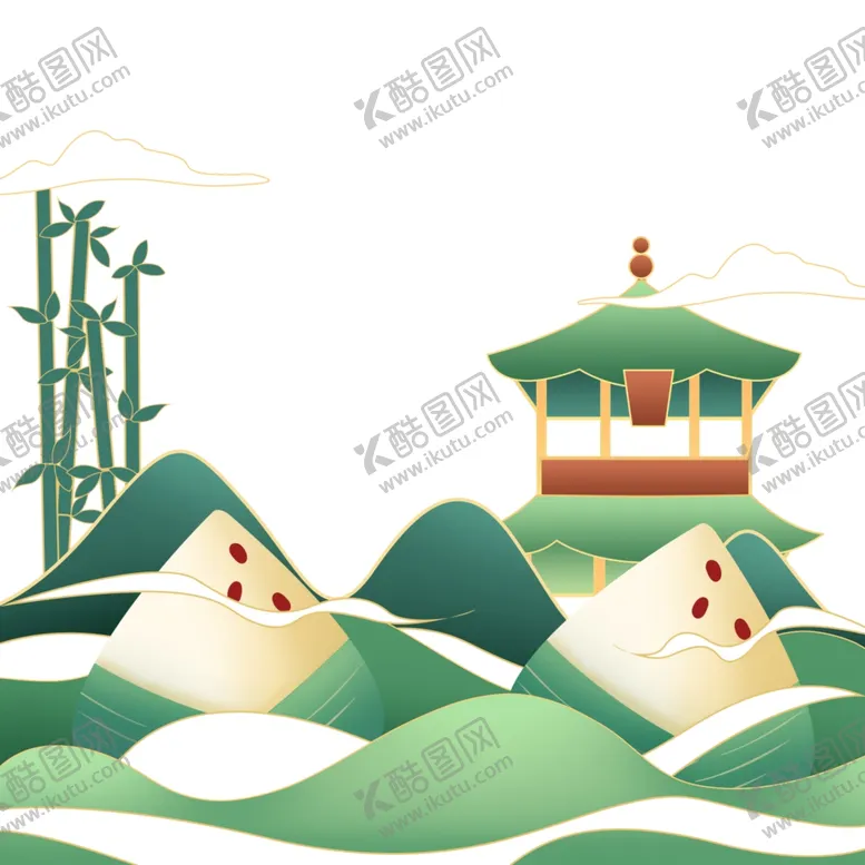 编号：32096406232326054714【酷图网】源文件下载-端午节海报端午节宣传粽子