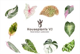创意季节树叶海报