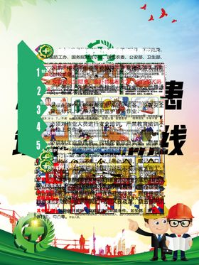 2023全国安全生产月宣传栏建筑土地