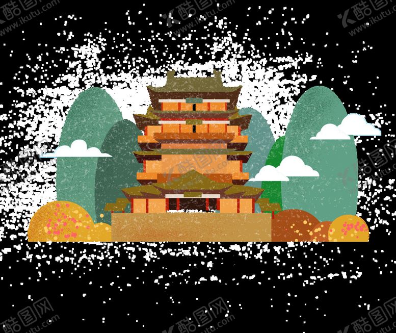 编号：63307010250819015605【酷图网】源文件下载-城市地标           