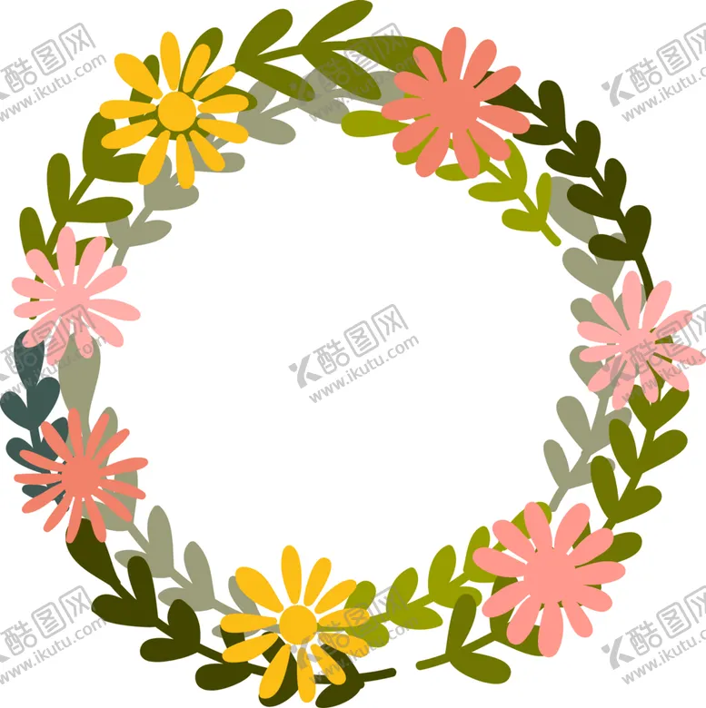 编号：53832501270931574741【酷图网】源文件下载-花朵标签免抠图