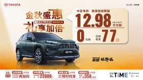 丰田RAV4 单车图