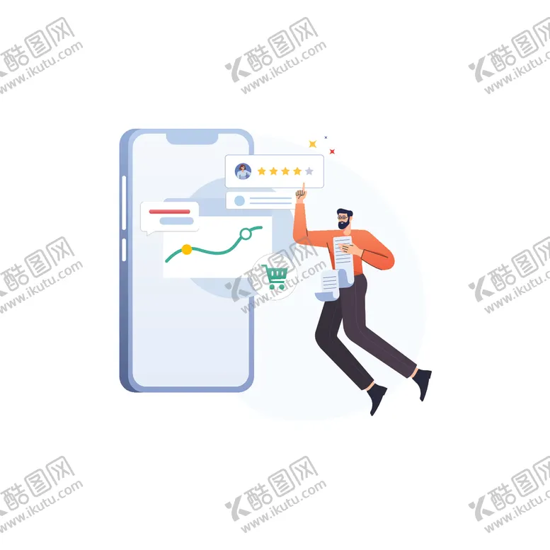 编号：92898704302120481833【酷图网】源文件下载-手绘电子购物