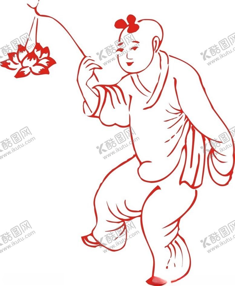 编号：39768702201053047179【酷图网】源文件下载-人物剪纸