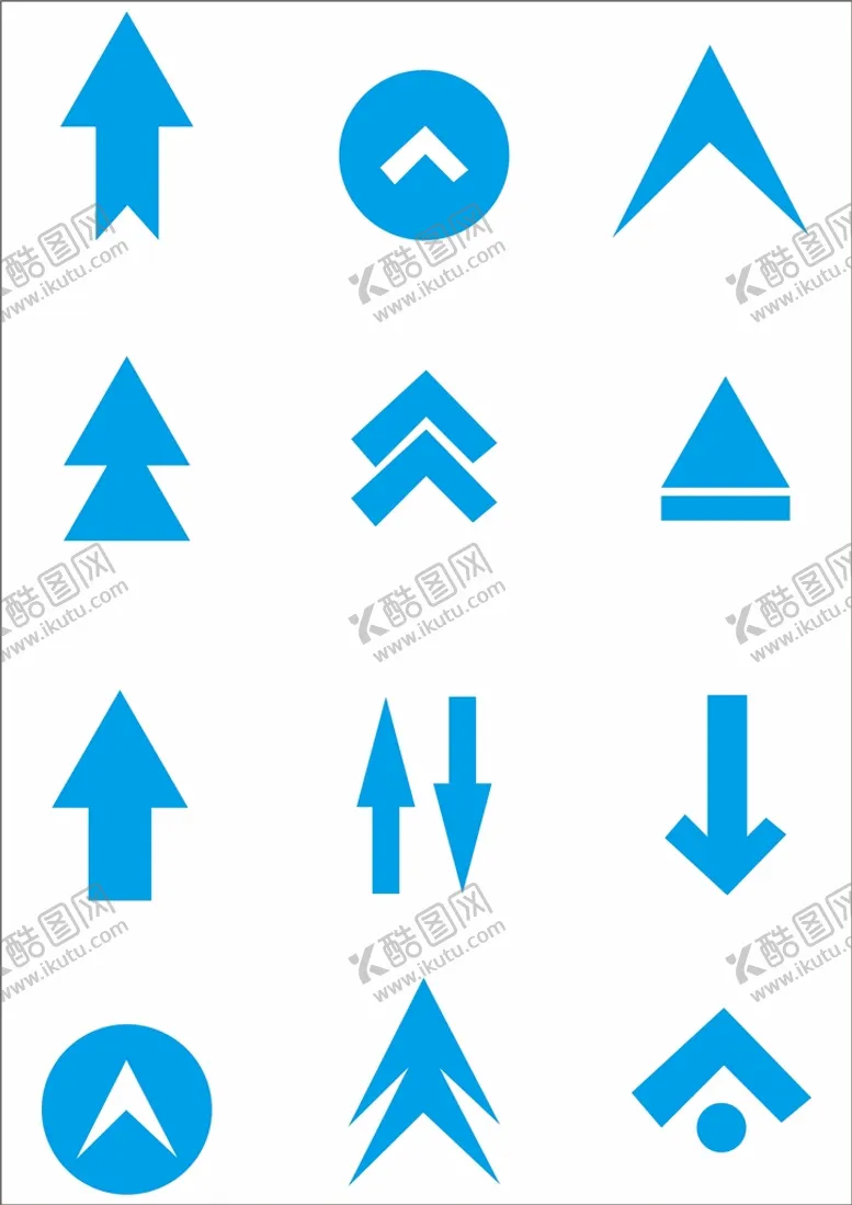 编号：35461910091017529384【酷图网】源文件下载-箭头手势符号图标