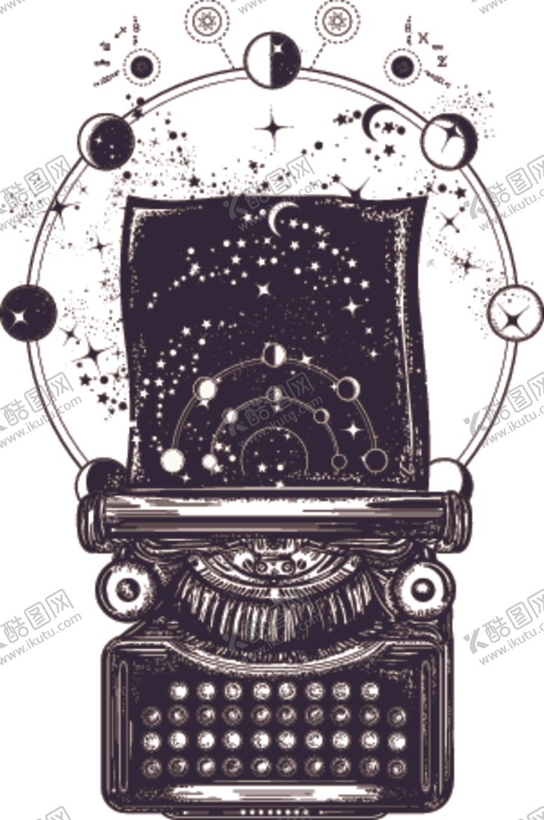 编号：64578610012054098188【酷图网】源文件下载-黑白纹身图案设计