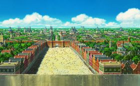 城市建筑漫画