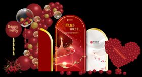 展陈新年女神活动堆头美陈