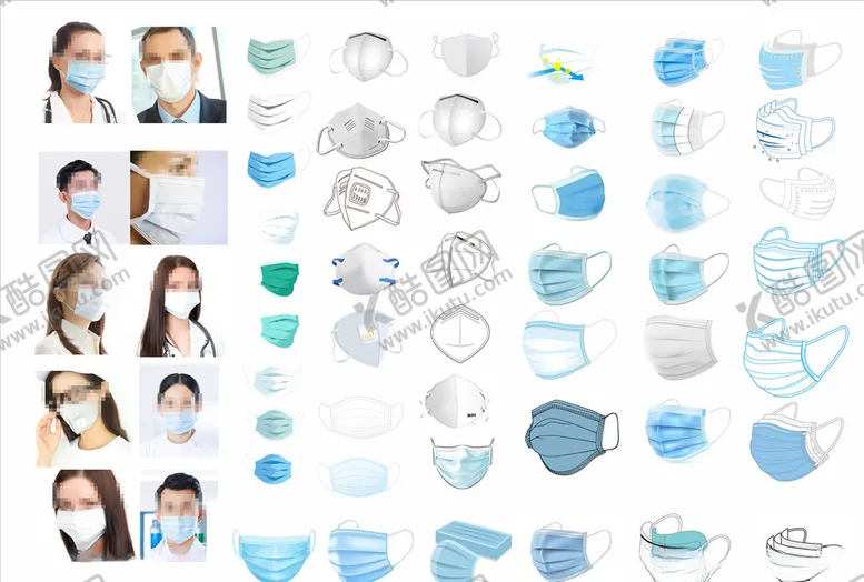 编号：56103709120219495767【酷图网】源文件下载-戴口罩