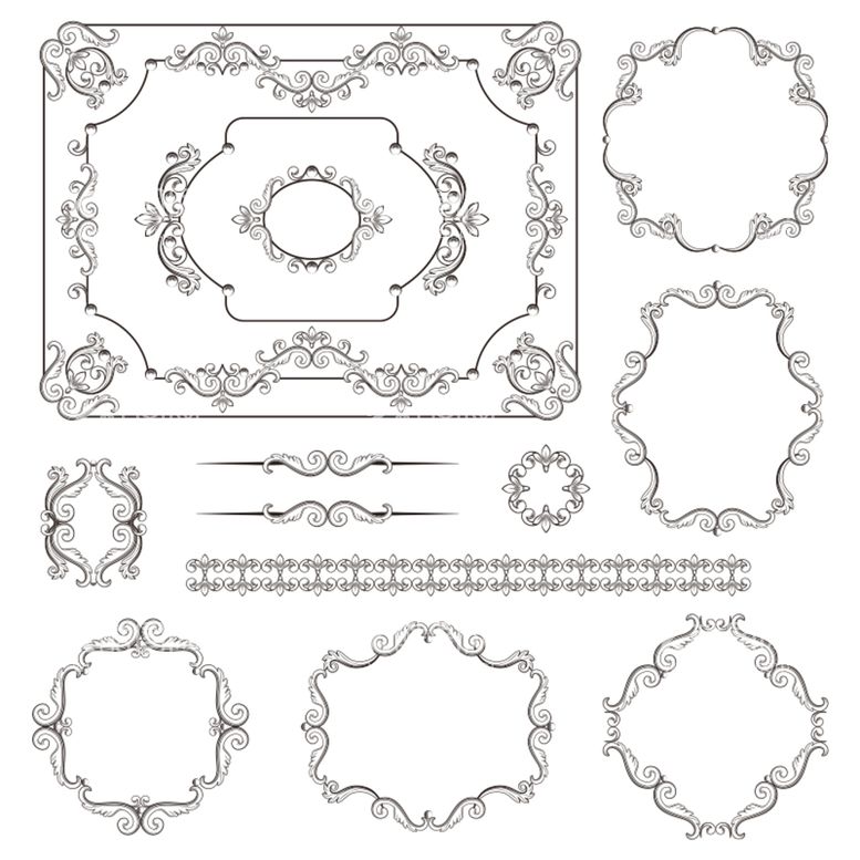 编号：15288111171518221012【酷图网】源文件下载-装饰外框