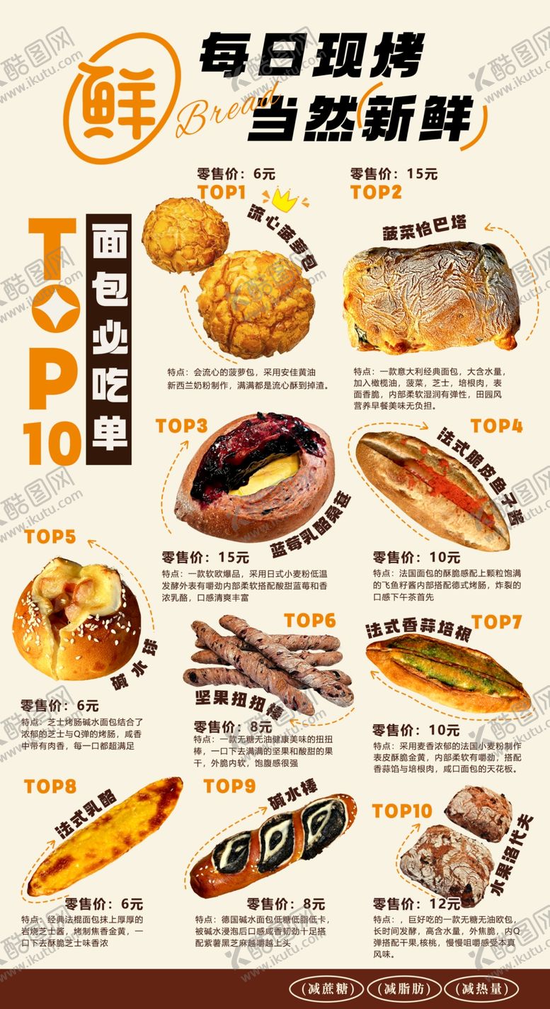 编号：80526010122047054849【酷图网】源文件下载-面包上新