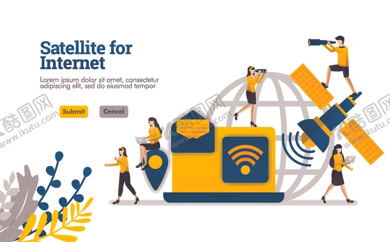 编号：87421910150900534783【酷图网】源文件下载-商务人士插画