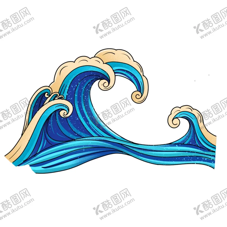 编号：27659001181620355735【酷图网】源文件下载-浪花素材