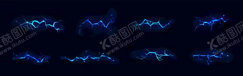 编号：12098802132256476232【酷图网】源文件下载-闪电特效素材