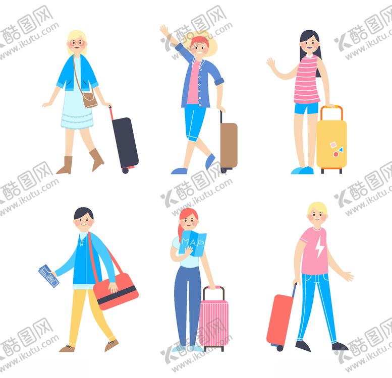 编号：75035706302240285160【酷图网】源文件下载-旅客游客