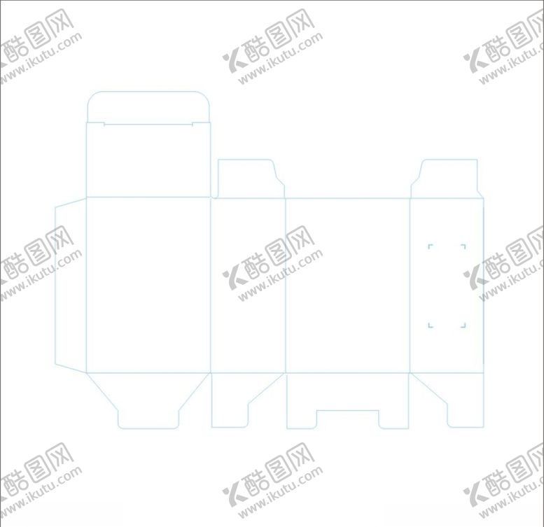 编号：25744710011222145054【酷图网】源文件下载-盒子包装设计线稿手绘刀
