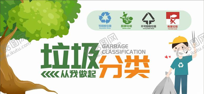 编号：11359006232119354934【酷图网】源文件下载-垃圾分类