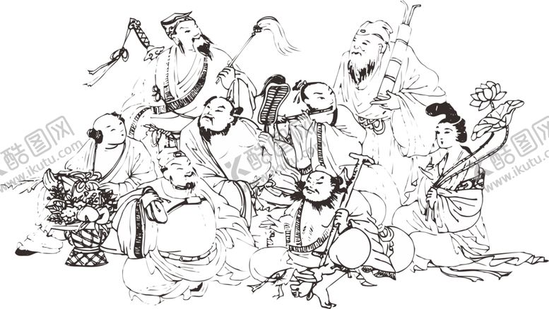 编号：30030310041518428839【酷图网】源文件下载-古典花纹