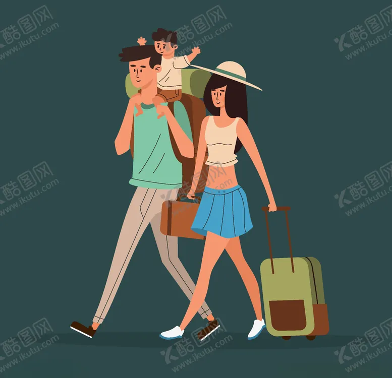 编号：54022706240853273614【酷图网】源文件下载-旅客游客