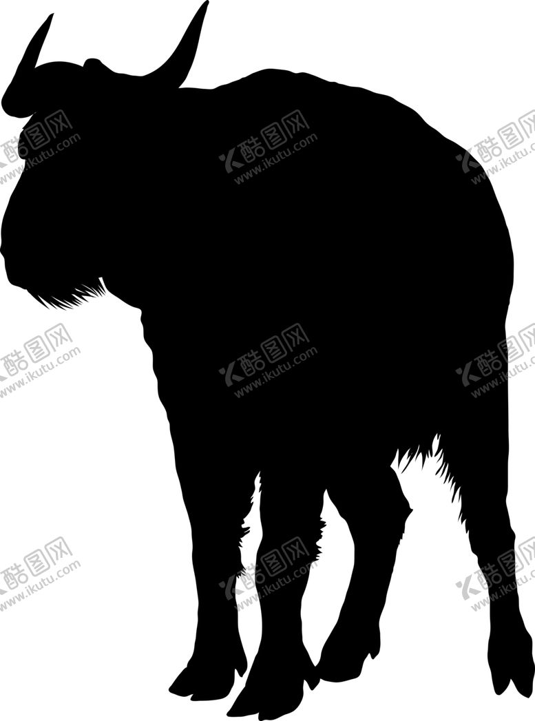 编号：53329805112034438434【酷图网】源文件下载-动物剪影