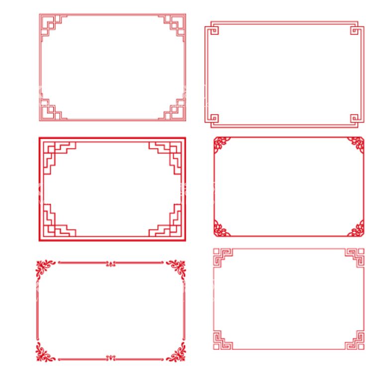 编号：62622411201313473635【酷图网】源文件下载-古典边框