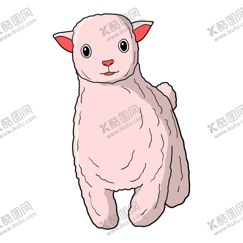 编号：63993804200836237259【酷图网】源文件下载-手绘绵羊