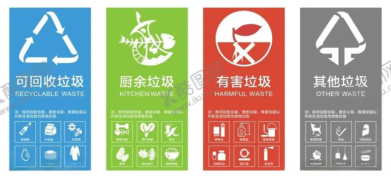 编号：38851702181401054142【酷图网】源文件下载-垃圾分类海报