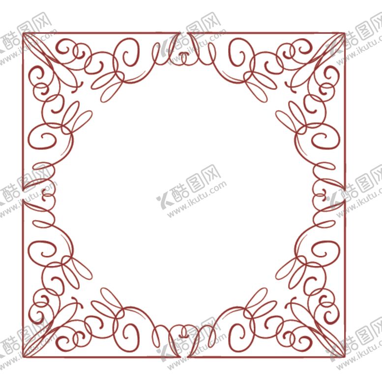 编号：51594809291357074644【酷图网】源文件下载-精美花纹边框装饰