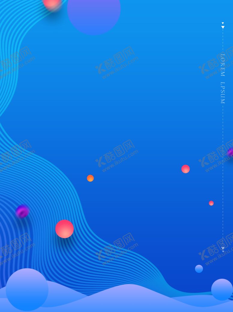编号：64970701301146398838【酷图网】源文件下载-蓝色科技背景
